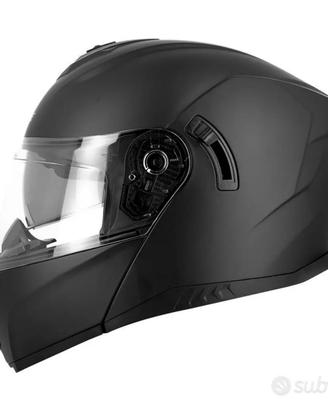 CASCO MODULARE MOTO S521 VISIERA PARASOLE FUME