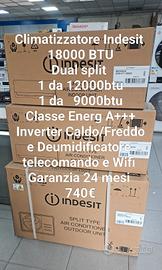 Climatizzatore Indesit Dual Split 18000btu