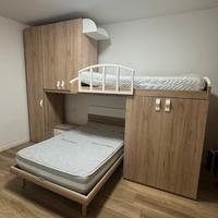 Cameretta doppia con soppalco