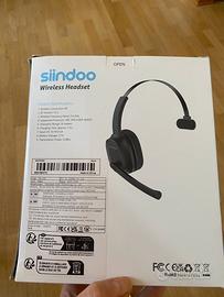 Siindoo wireless headset