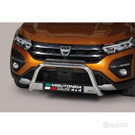 Bullbar anteriore OMOLOGATO SUV Dacia Sandero Step
