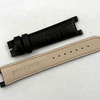 Gérald Genta Cinturino Alligatore Nero 19/16mm