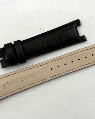Gérald Genta Cinturino Alligatore Nero 19/16mm