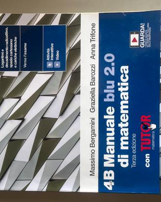 Manuale blu 2.0 di matematica 4B
