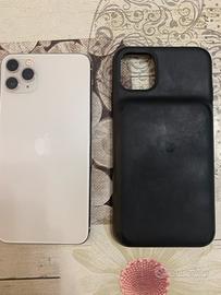 Iphone 11 pro max 256 gb più cover batteria