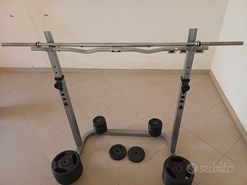 Set da palestra completa per allenamenti a casa