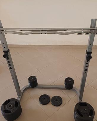 Set da palestra completa per allenamenti a casa