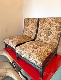 poltroncine orientali vintage 