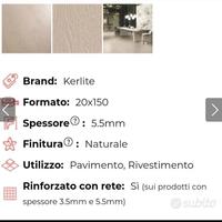 Mattonelle gres porcellanato kerlite cotto d'este