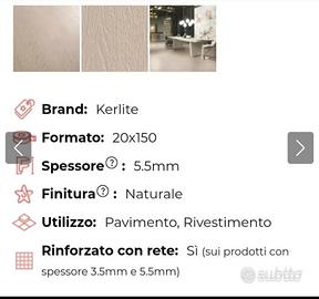 Mattonelle gres porcellanato kerlite cotto d'este