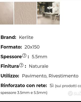 Mattonelle gres porcellanato kerlite cotto d'este