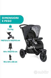PASSEGGINO CHICCO ACTIVE