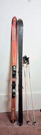 Sci con racchette altezza cm 186