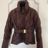 Piumino donna con cintura Tommy Hilfiger