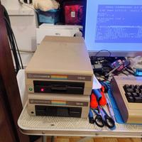 Commodore floppy drive 1541 biscottone funzionante