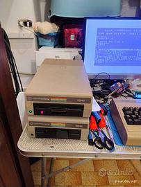Commodore floppy drive 1541 biscottone funzionante