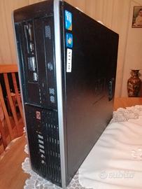 pc hp  SFF cpu  I5  8 gb ram  hard disk 500 gb ssd