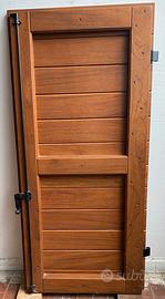 Portellone in legno massello