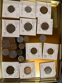 Lotto 22 Monete Svizzera Germania Austria Spagna