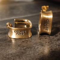 Orecchini Celine paris design moderno