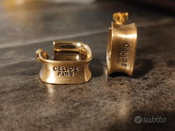 Orecchini Celine paris design moderno
