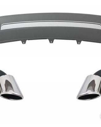 DIFFUSORE POSTERIORE AUDI A4 B8 FL 12-15 Look S4