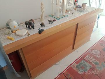 Cassettiera in legno