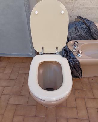Lavandino, wc, bidet + rubinetteria