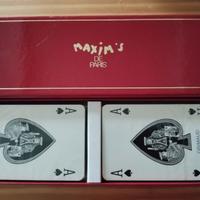 carte da ramino gioco maxim's de paris