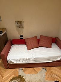 Divano letto matrimoniale – struttura in legno