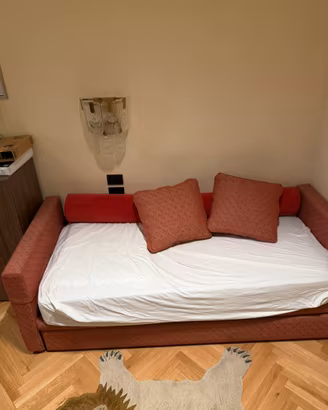 Divano letto matrimoniale – struttura in legno