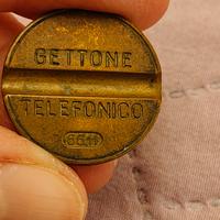 6 gettoni telefonici antichi 