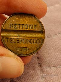 6 gettoni telefonici antichi 