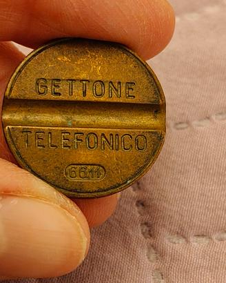 6 gettoni telefonici antichi 