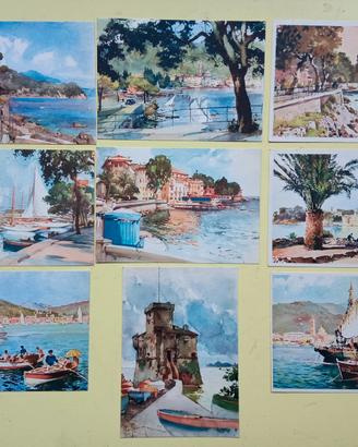 32 cartoline del pittore Aldo Raimondi a 9 euro