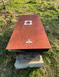 Arnia Top Bar con finestra e barre