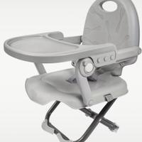 Seggiolino pappa pieghevole con vassoio/alzasedia