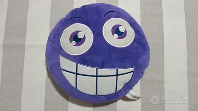 Cuscino emoji 35 cm viola