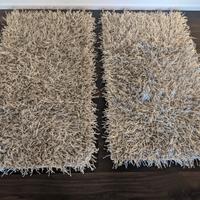 coppia tappeti 110x60 cm Shaggy pelo lungo