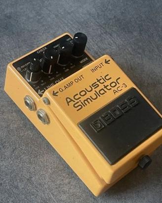 Pedale Boss AC 3 Acoustic Simulator
