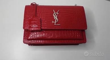 Borsa ysl sunset rossa