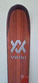 Sci alpinismo freeride Volkl con pelli  L=184 W=94