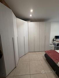 Armadio angolare cabina armadio 6 ante