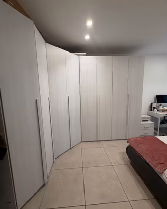 Armadio angolare cabina armadio 6 ante