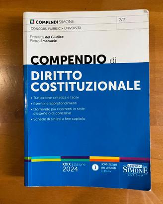 compendio di DIRITTO COSTITUZIONALE