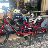 Myland bici cargo per due bambini elettrica nuova