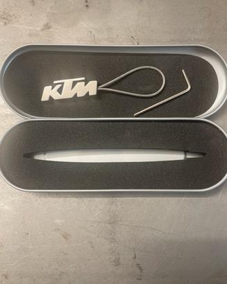 Portachiavi acciaio KTM