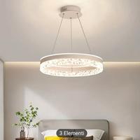 lampadario brillante bianco 