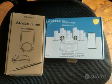 KIT ALLARME AGSHOME COMPLETO – SIRENA ESTERNA 120 