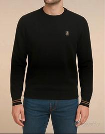 Maglioncino da uomo nero/Refrigiwear TG.S/M